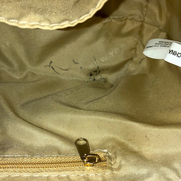 New York & Company Neutral Tan Satchel Handbag - Picture 12 of 13